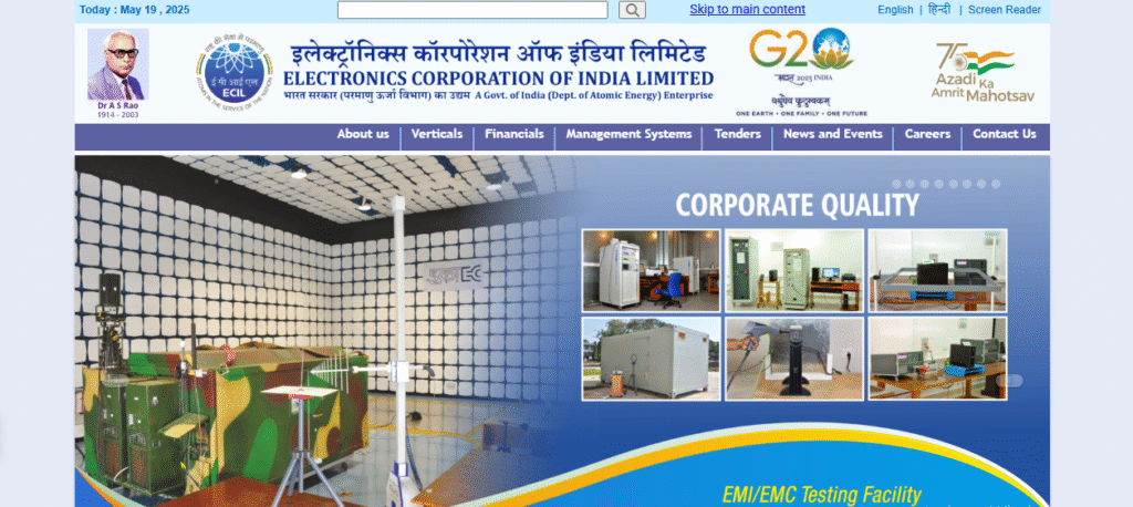 ECIL TECHNICIAN Online Form 2025-45 Posts