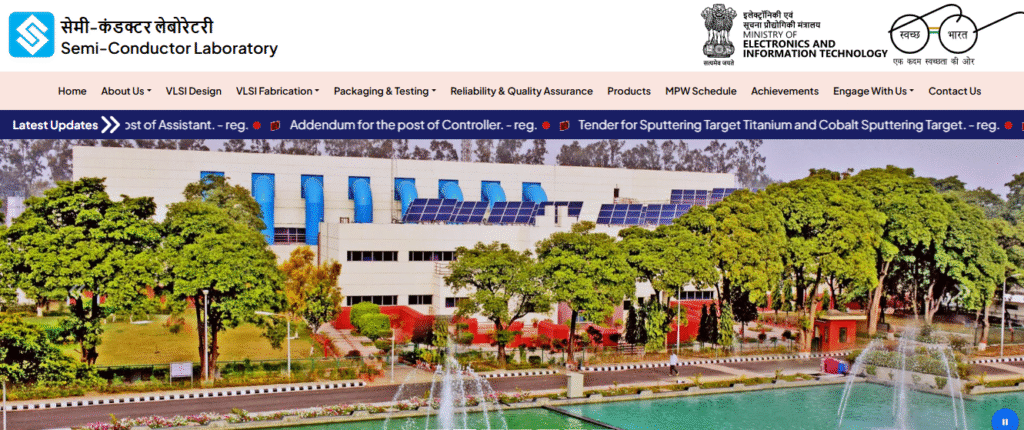 Semi Conductor Laboratory SCL Assistant Recruitment 2025: Reopen Form