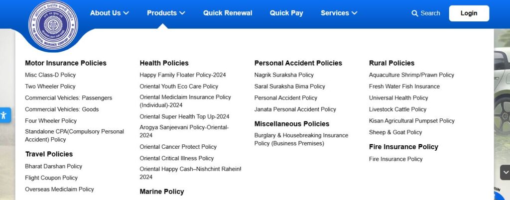 Oriental Insurance OICL Assistant Online Form 2025- 500 Posts